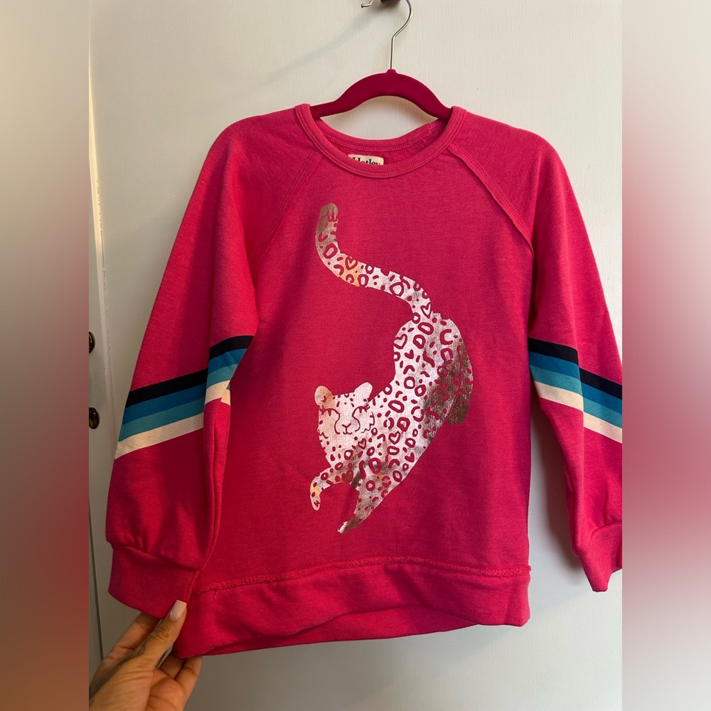 HATLEY Cheetah Pullover NWT